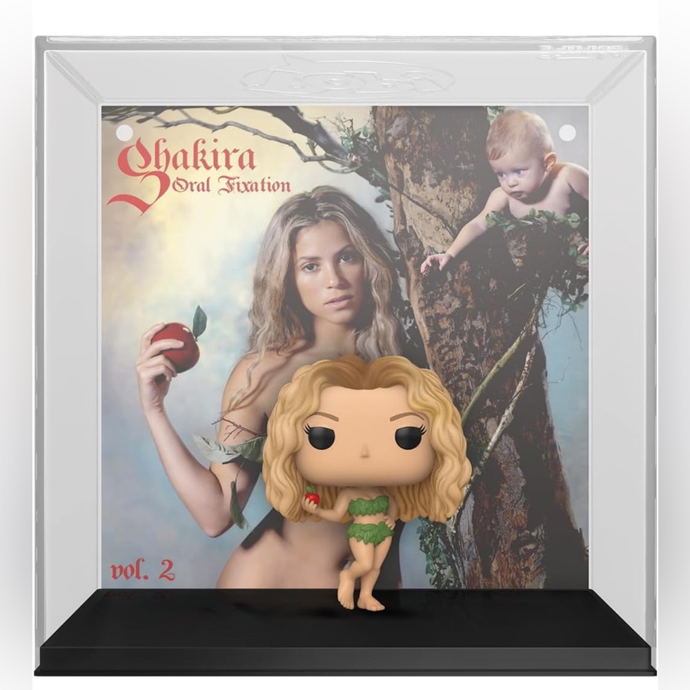 Funko Pop! Shakira Oral Fixation Vinyl Figure with Album Art